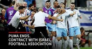 Puma to end sponsorship of Israel's national football team next year