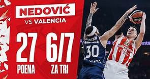 Nemanja Nedović Puts On A SHOW vs Valencia Basket | January 30, 2024