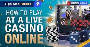 How To Play at a Live Casino Online | USA Live Dealer Casinos