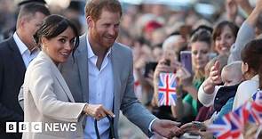 Harry and Meghan visit Sussex as duke and duchess