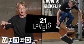 21 Levels of Skateboarding with Tony Hawk: Easy to Complex | WIRED
