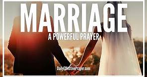 Prayer For Marriage | Powerful Miracle Prayer For Marriage