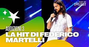 BELLO BELLO 👨🏻‍💼 la hit di Federico Martelli a Italia's Got Talent