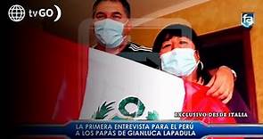 Primera entrevista para el Perú de los padres de Gianluca Lapadula | Fútbol En América