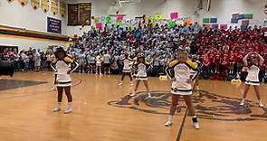 Delran High School Varsity Cheerleading Homecoming Pep Rally 2019