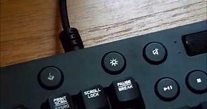 Logitech G610 Lighting Effects Tutorial (Without Software) / G810