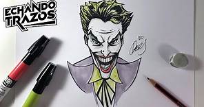 Como dibujar al Joker para principiantes
