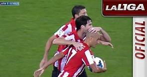 Gol de Mikel Rico (1-1) en el Athletic Club - Valencia CF - HD