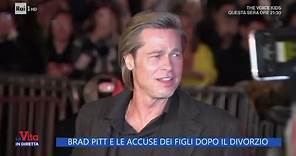 Brad Pitt e le accuse dei figli dopo il divorzio - La Vita in diretta - 24/11/2023