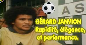⚽GÉRARD JANVION (Footballeur pro Martiniquais, années 70/80)...Rapidité, élégance, et performance.⚽