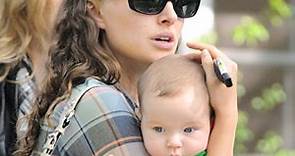 Cute Alert! Natalie Portman's Baby Aleph Makes His Full-Face Debut - E! Online