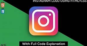 Instagram Logo | CSS Tutorial