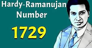 Hardy Ramanujan Number | Discovery of this number - 1729