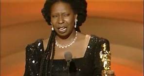 Whoopi Goldberg winning Best Supporting Actress | 63rd Oscars (1991)