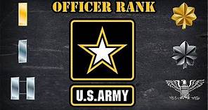 Explaining the US Army officer ranks