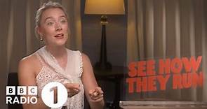 "I'm a big silly lady!" Saoirse Ronan on See How They Run, Kristen Wiig impressions and Taskmaster