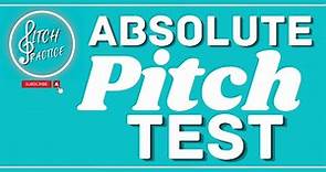 Do YOU have Perfect Pitch?! Absolute Pitch Test
