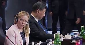 G20: Meloni seduta al tavolo della presidenza con Biden, Xi e Modi