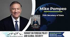 Mike Pompeo “The State of the World”