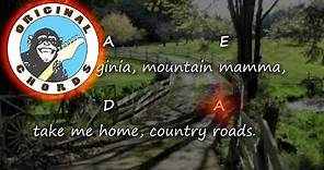 John Denver - Country Roads - Chords & Lyrics