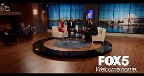 WELCOME TO THE LOFT: Your new home for FOX 5 News and Good Day DC in the morning