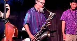 Erik Lawrence, Baritone Sax solo - "Now's The Time" (Charlie Parker), live, played backwards