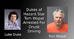 Tom Wopat - Dukes of Hazard Star - Arrested For Drunk Driving - Squad Cam & Body Cam Included