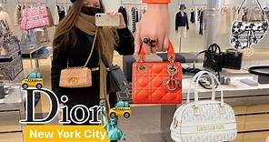 NEW YORK CITY FLAGSHIP DIOR LUXURY SHOPPING VLOG - Full Store Tour ☆ New Dior 2022 Spring Collection