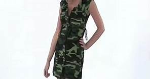 Disfraz de soldado camuflaje para mujer
