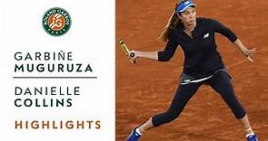 Garbiñe Muguruza vs Danielle Collins - Round 3 Highlights | Roland-Garros 2020