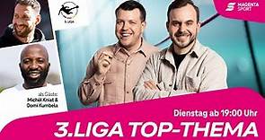 LIVE: 3. Liga Top-Thema Episode 47 mit Michél Kniat & Domi Kumbela