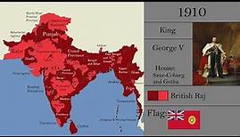 History of British India: Every Year