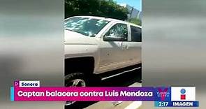 Captan en video la balacera de ejecución del cantante Luis Mendoza | Noticias con Yuriria Sierra