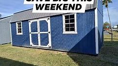 💵💵💸💸SALE SALE SALE💳💳💰💰 🛑🛑DON'T MISS OUR HUGE SALE THIS WEEKEND😀 SAVE HUGE ON YOUR NEW SHED ALL NEW SHEDS INCLUDE ✅✅50YR LP SMART SIDING EXTERIOR WARRANTY ✅✅29 GAUGE METAL ROOF WITH 40YR WARRANTY ✅✅ 10YR FLOORING WITH SMARTFINISH WARRANTY 🚚🚚FREE DELIVERY CUSTOM BUILT SHEDS 3-5 WEEKS TURN AROUND ON LOT SHEDS 5-10 DAYS DELIVERY ☎️☎️7273595465 🚙🚙529 SOUTH COMBEE RD LAKELAND #loftedcabin #shed #cabin #sheshed #mancave | The Shed Guy Lakeland