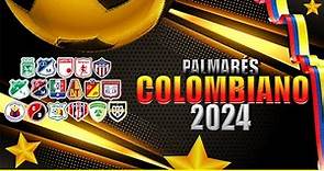 Así van los Equipos Colombianos con MÁS TÍTULOS 🏆 (🎖️ Palmarés del Fútbol Colombiano 2024 ⚽🇨🇴)