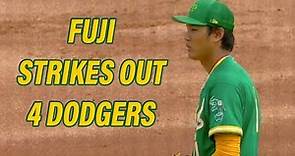 Shintaro Fujinami strikes out 4 vs. Dodgers | 3/19/23