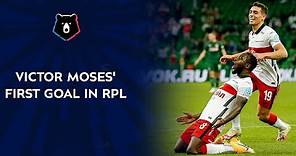 Victor Moses' First Goal in RPL | RPL 2020/21