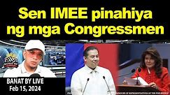 Sen IMEE pinahiya ng mga Congressmen