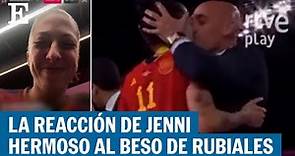 La reacción de Jenni Hermoso al beso de Luis Rubiales en el Mundial de Fútbol | EL PAÍS