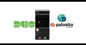 Palo Alto GlobalProtect 2FA - Cisco Duo Authentication