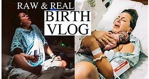 OUR LIVE BIRTH VLOG | Raw & Real Induction at 40 Weeks *POSITIVE* LABOR & DELIVERY | Yami Mufdi