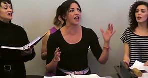 Ana Villafañe & cast performs 'Breathe' from In the Heights in rehearsal (Full Video)