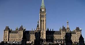 The history of the Parliament Buildings in Ottawa, Canada