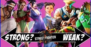 TIER LIST - Ranking the top 10 characters in Street Fighter 6 is HARD