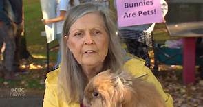 Animal rights advocates protest bunny killings at Granville Island