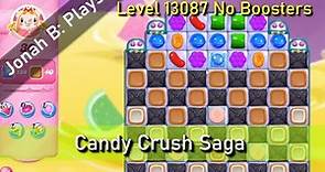 Candy Crush Saga Level 13087 No Boosters