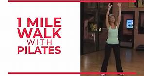 1 Mile Walk with Pilates | At Home Workouts