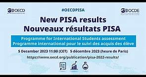 OECD PISA 2022 Results International Launch