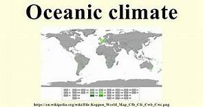 Oceanic climate