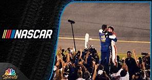 Dale Earnhardt Jr. wins 2001 Pepsi 400 | NASCAR 75th Anniversary Moments | Motorsports on NBC